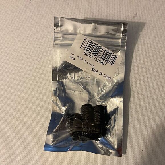 Infinity valve Stem caps in black set of 4 NWT - Picture 4 of 4